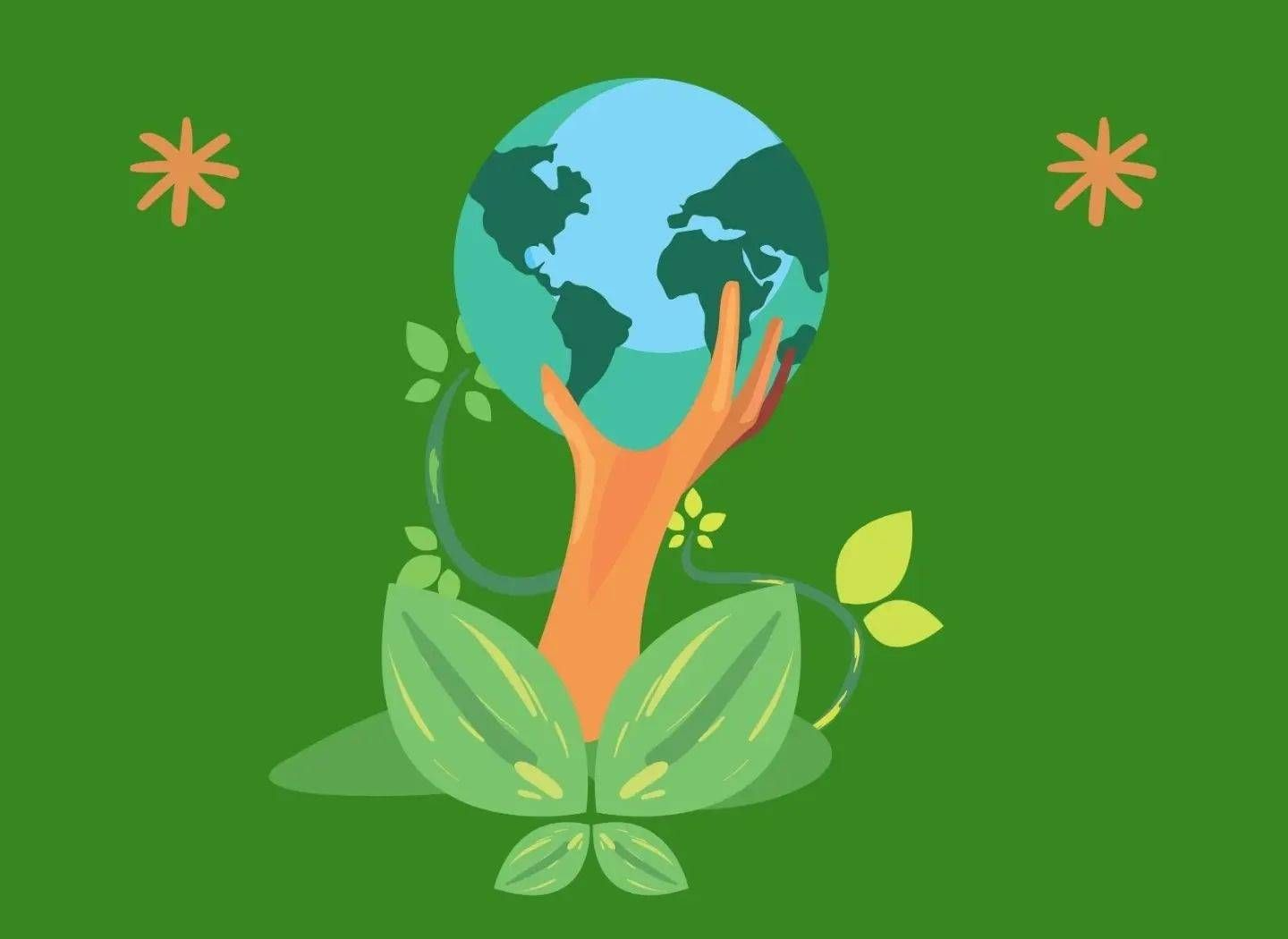 Euro Steel una mano che sorregge un mondo VERDE. copertina dell'articolo per la giornata mondiale del riciclo