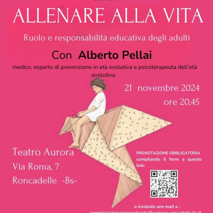 Allenare Alla Vita Locandina Evento