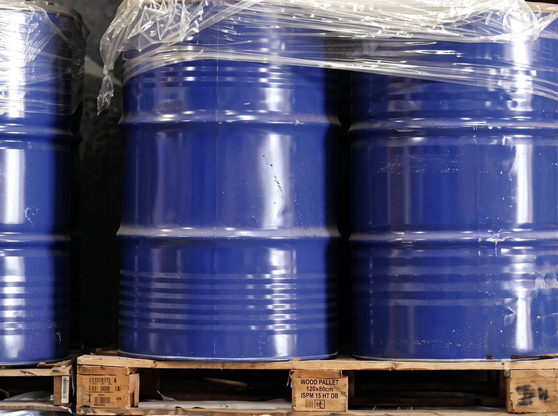fusti su pallet